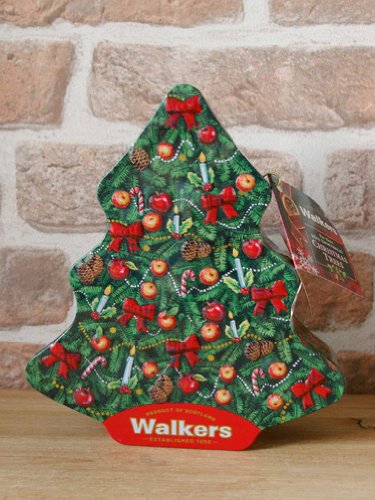 ウォーカー クリスマスツリー缶