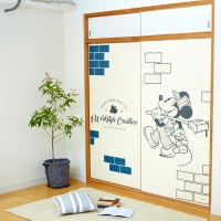 可愛い『ミッキー＆ミニー』が障子紙・ふすま紙に！ ミッキーやミニーのペイント姿など楽しい図柄をラインナップ