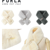 【再入荷】FURLA（フルラ）人気のベルト付きフェイクファーティペットを一部予約販売開始ーMOONBATー