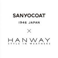『HANWAY(ハンウェイ)』と老舗コート専業ブランド『SANYOCOAT（サンヨーコート）』とのコラボーレーション・レインコート