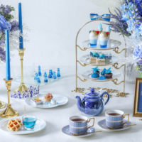 “ブルーカラー”が大好評！ 暑い夏にも嬉しい爽やかスイーツが勢揃い「プリンセスアフタヌーンティー～Royal Blue～」販売期間延長