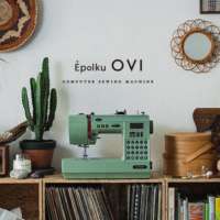 アップサイクルはミシンの得意技。 ’70年代レトロデザインミシン 「Epolku OVI(エポルク オヴィ)」10月1日発売。