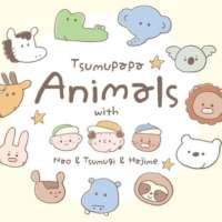 つむぱぱ描き下ろしのバースデイ商品企画第3弾！ 初の『どうぶつ』テーマの子育て向け商品