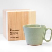 「生涯を添い遂げるマグ 雄勝青瓷 セージグリーン 杉箱入り」が 10月5日発売開始　広瀬窯との取り組みで製品化