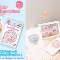 サンリオキャラクターズ×伝統技術“越前織”の キラキラかわいいステッカーが初登場！