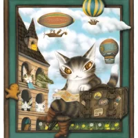 猫のダヤン40周年！作品の世界を体感できる展覧会 「ダヤンの不思議な旅　池田あきこ原画展」 柏高島屋にて8/7～8/19開催