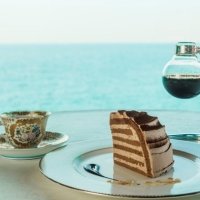 バレンタインに海の舎が贈る、特別ショコラとサイフォン珈琲 期間限定『バレンタイン限定セット』2月1日より提供開始