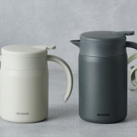セラミック加工でコーヒー本来の風味と味わいが長時間持続する京セラのCERAMUG（セラマグ）シリーズに「真空断熱サーバー」（600ml／800ml）登場
