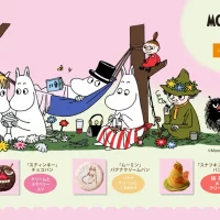「ムーミン」×ベーカリーの「サンジェルマン」コラボ第2弾　 人気キャラクターをモチーフにしたパン3品が3/21新発売！
