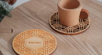 紀州檜 × 日本の伝統柄　 長く愛せるサステナブルなコースターを発売