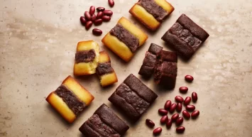 丹波大納言小豆を贅沢に使用したフィナンシェ 「丹波大納言小豆あんバターケーキ」1月13日発売