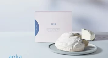 北海道の洋菓子ブランド“aoka(アオカ)”の 新作スイーツはチーズケーキ　 雪のようにふわりとほどける、aokaの新しいくちどけ 『aoka Neige(アオカ ネージュ)』