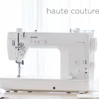 ジャノメ、薄物から厚物まで、美しい縫い目を追求した 最上位職業用ミシン「haute couture ecru 2000 (オートクチュール エクリュ 2000)」を発売
