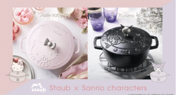 ハローキティ＆クロミをデザインした特別なストウブ 「Wa-NABE(ワナベ)」が登場　 「Staub × Sanrio characters」10月30日発売